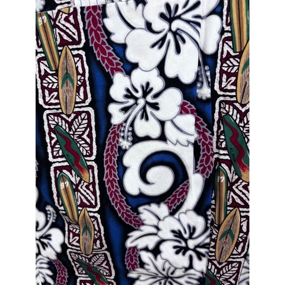 Number One Fashion Hawaii Size XL Sleeveless Tropical Shift Dress Cotton Poly - Picture 2 of 5